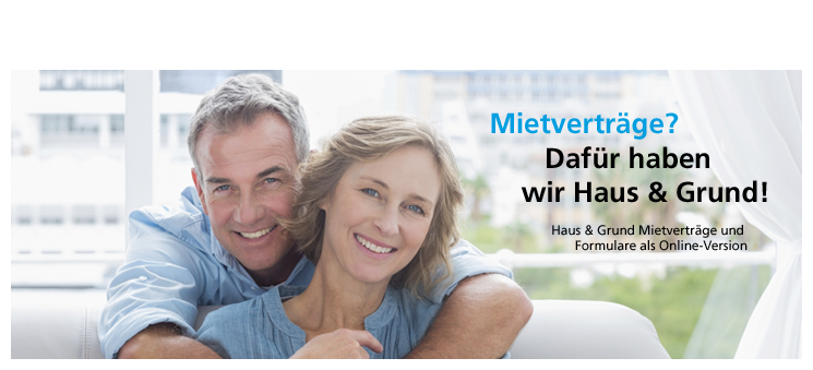 Online-Mietvertrge und Online Formulare von Haus & Grund